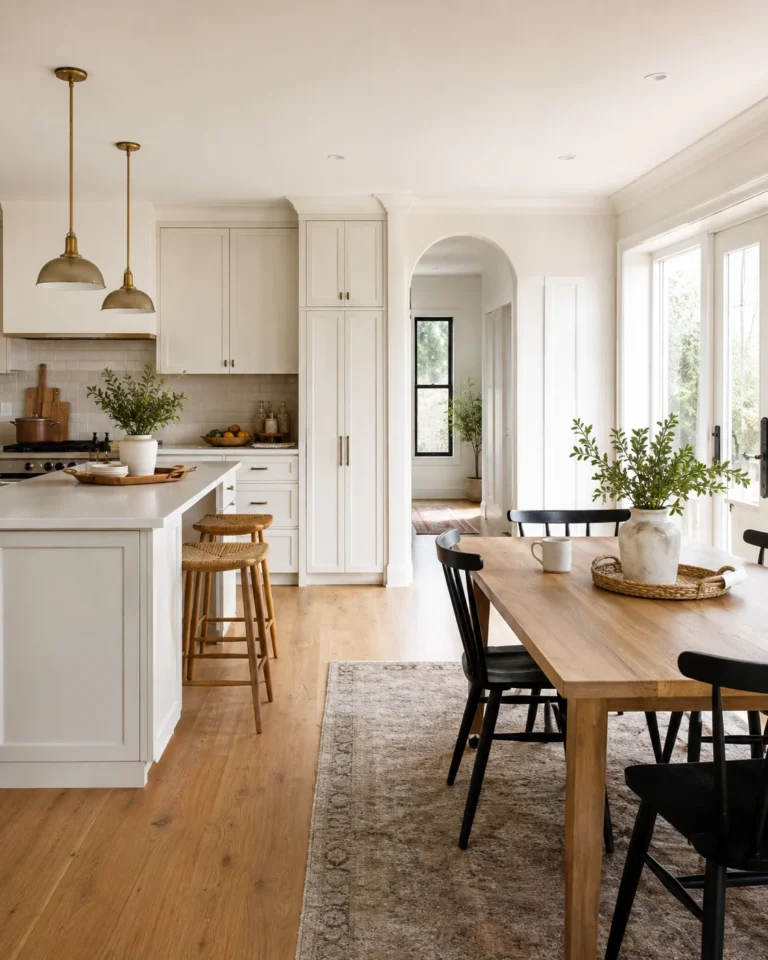 Modern kitchen and dining space representing The Clever Everyday lifestyle