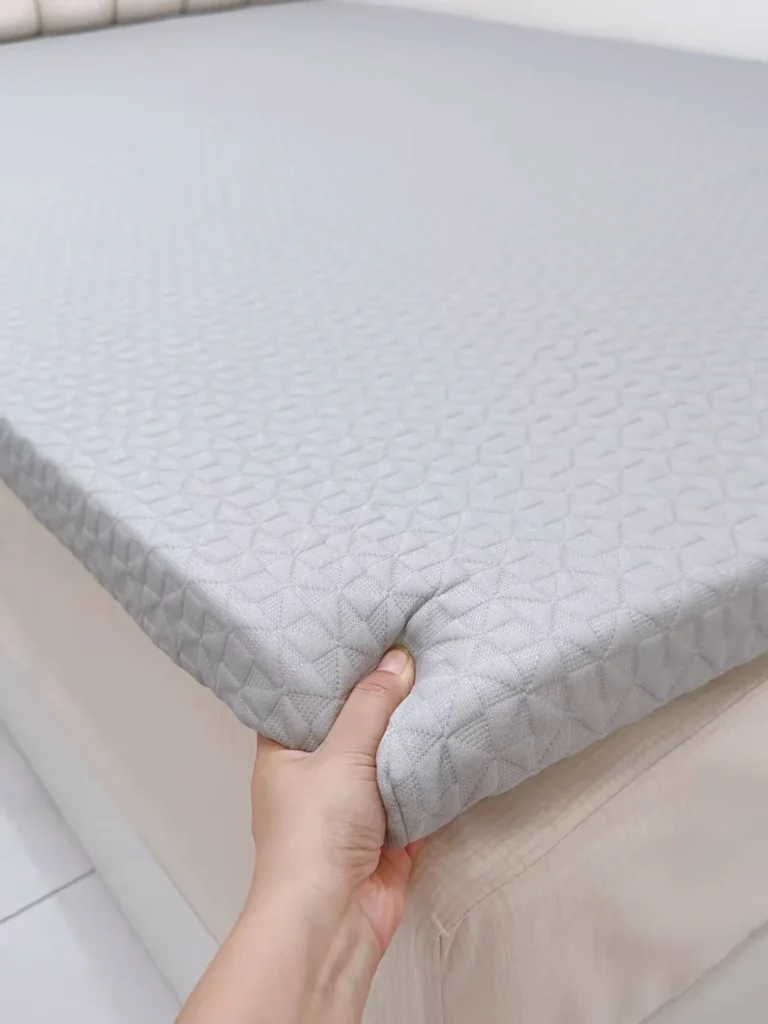 Memory foam topper on memory foam mattress